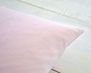 Pink Velvet Pillow Cover