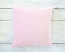 Pink Velvet Pillow Cover