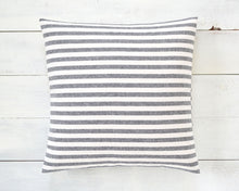 Black and White Striped Pillow Cover